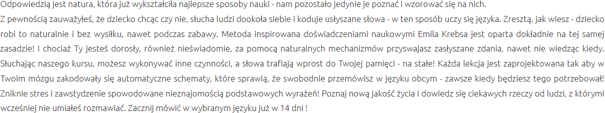 Efektywna Metoda Nauki Gorzów Wielkopolski